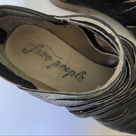 Free People Lost Valley Leather Ankle Booties - Picture 6 of 7